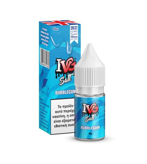 Υγρά αναπλήρωσης ηλεκτρονικού τσιγάρου IVG - Bubblegum - Nic Salt