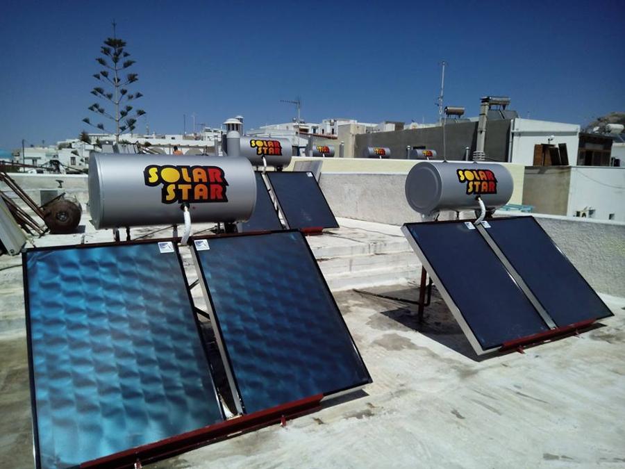 Ηλιακοί θερμοσίφωνες Περιστέρι