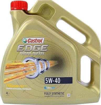 CASTROL EDGE TURBO DIESEL 5W-40 4LT