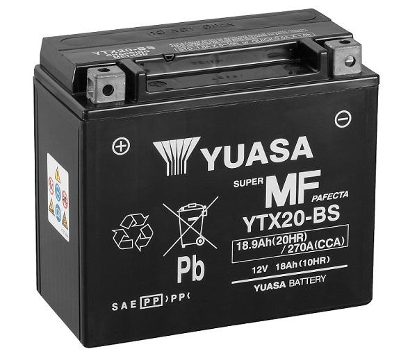 YUASA BATTERY YTX20-BS 12V 18AH