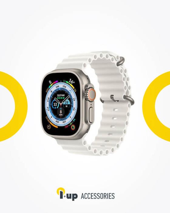 Apple Watch Ultra – 49mm White Ocean Band