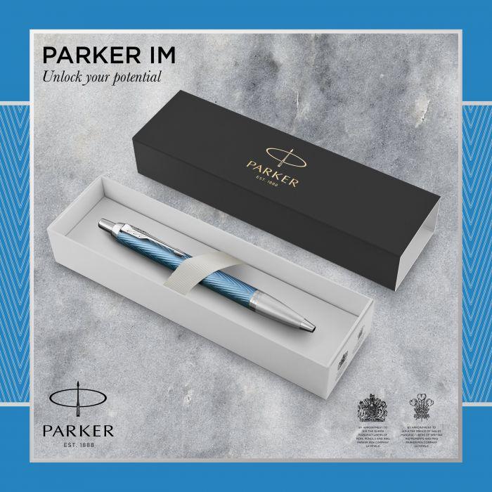 PARKER Ι.Μ. PRM BLUE GREY CT BPen